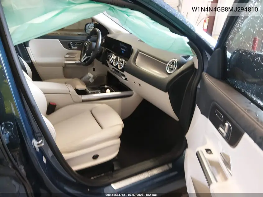 2021 Mercedes-Benz Gla 250 VIN: W1N4N4GB8MJ294810 Lot: 45564784