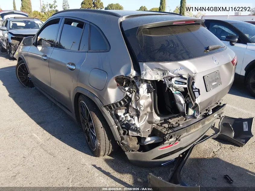 2021 Mercedes-Benz Gla 250 VIN: W1N4N4GBXMJ162292 Lot: 45582548