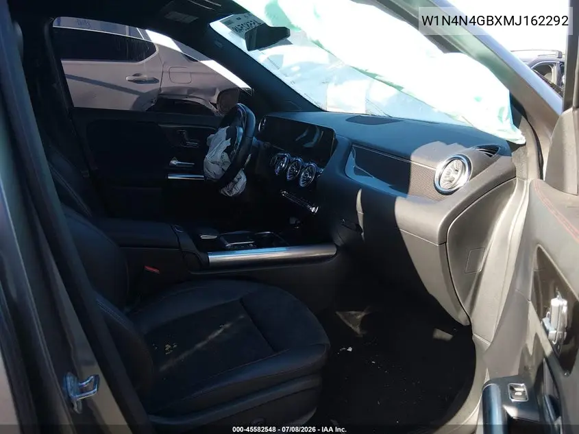 2021 Mercedes-Benz Gla 250 VIN: W1N4N4GBXMJ162292 Lot: 45582548