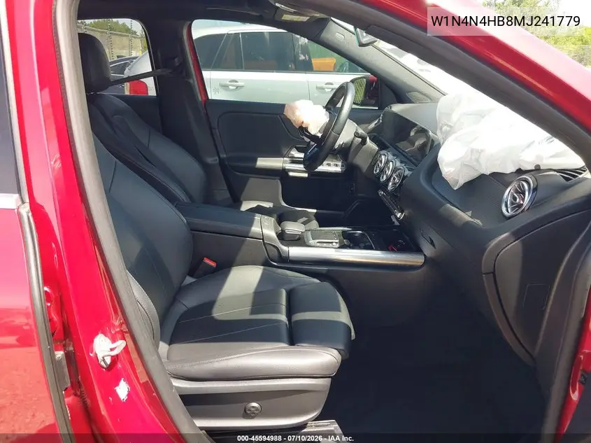 2021 Mercedes-Benz Gla 250 4Matic VIN: W1N4N4HB8MJ241779 Lot: 45594988