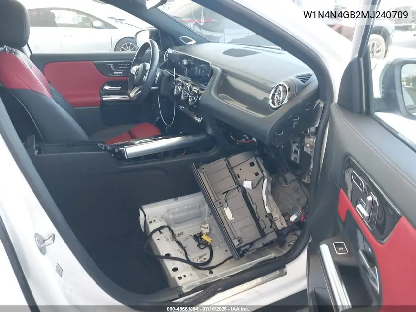 2021 Mercedes-Benz Gla 250 VIN: W1N4N4GB2MJ240709 Lot: 45661094