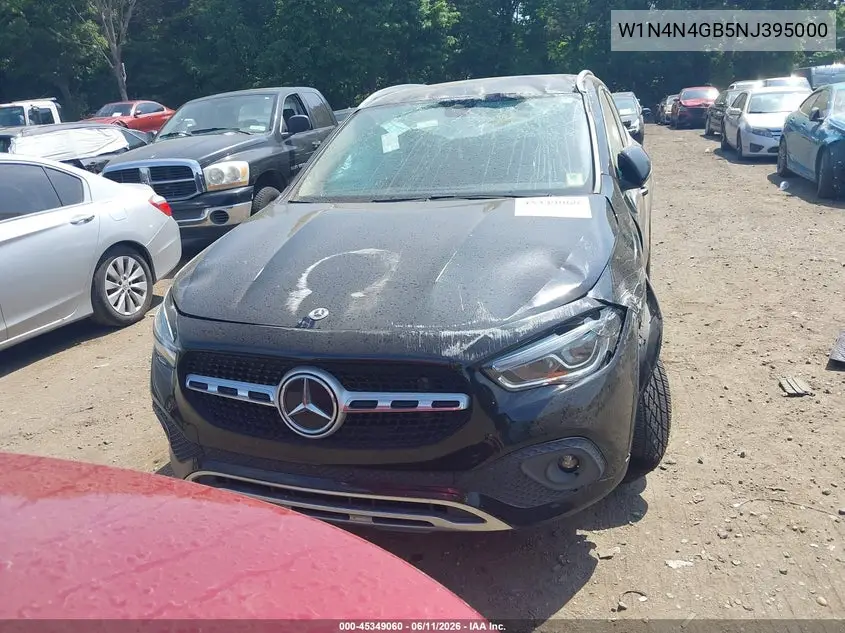 2022 Mercedes-Benz Gla 250 VIN: W1N4N4GB5NJ395000 Lot: 45349060