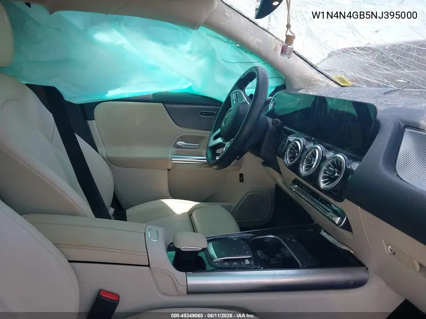 2022 Mercedes-Benz Gla 250 VIN: W1N4N4GB5NJ395000 Lot: 45349060