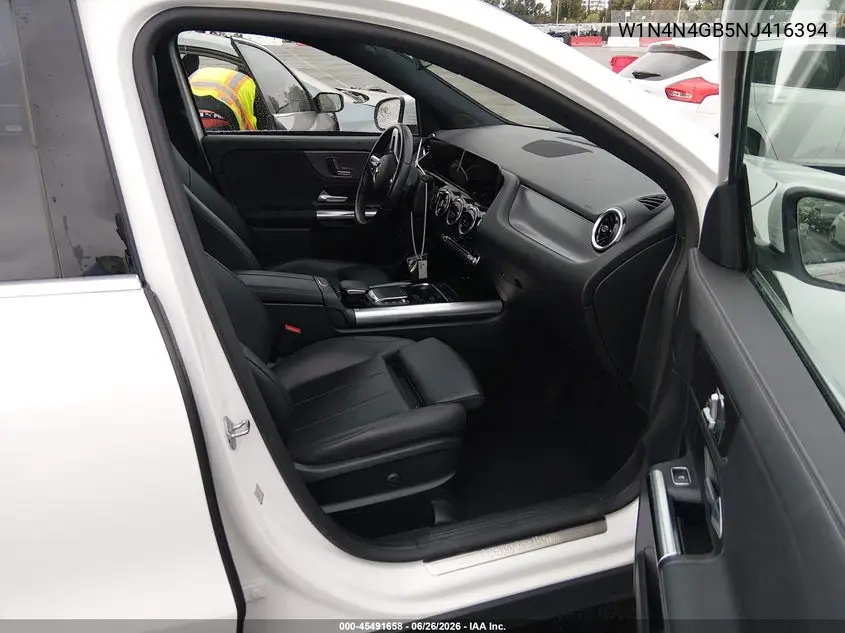 2022 Mercedes-Benz Gla 250 VIN: W1N4N4GB5NJ416394 Lot: 45491658