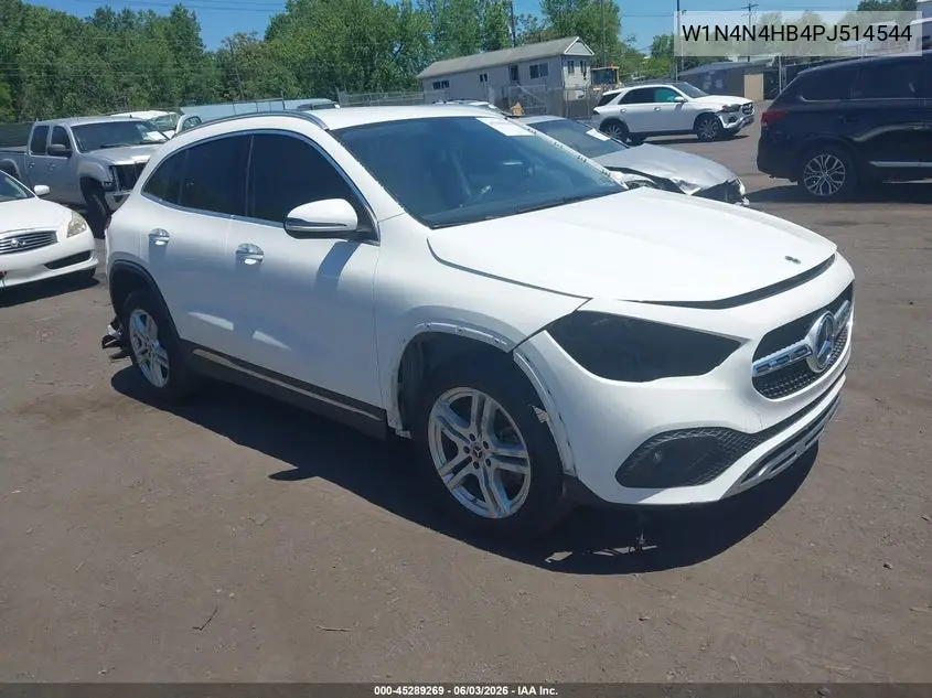 2023 Mercedes-Benz Gla 250 4Matic VIN: W1N4N4HB4PJ514544 Lot: 45289269