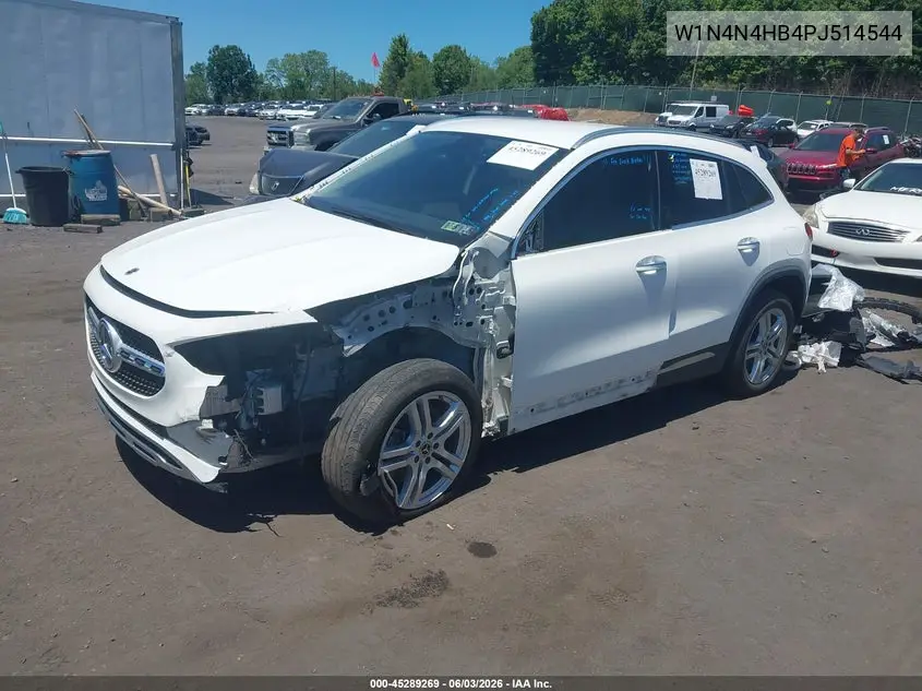 2023 Mercedes-Benz Gla 250 4Matic VIN: W1N4N4HB4PJ514544 Lot: 45289269