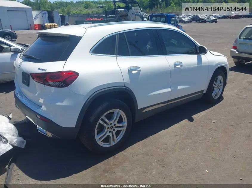 2023 Mercedes-Benz Gla 250 4Matic VIN: W1N4N4HB4PJ514544 Lot: 45289269