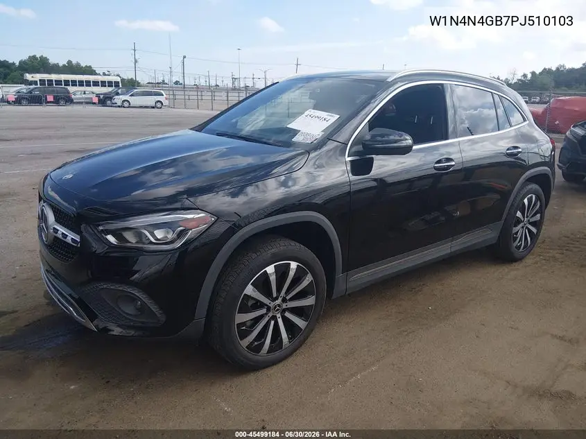 2023 Mercedes-Benz Gla 250 VIN: W1N4N4GB7PJ510103 Lot: 45499184