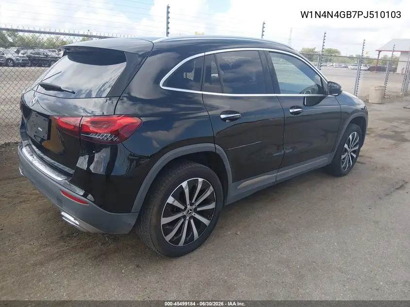 2023 Mercedes-Benz Gla 250 VIN: W1N4N4GB7PJ510103 Lot: 45499184