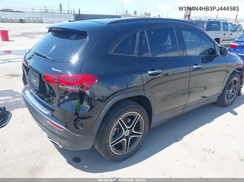 2023 Mercedes-Benz Gla 250 4Matic VIN: W1N4N4HB3PJ444583 Lot: 45529593