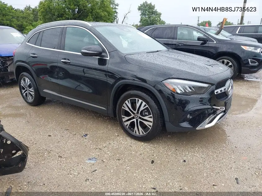 2025 Mercedes-Benz Gla 250 4Matic VIN: W1N4N4HB8SJ735623 Lot: 45388239