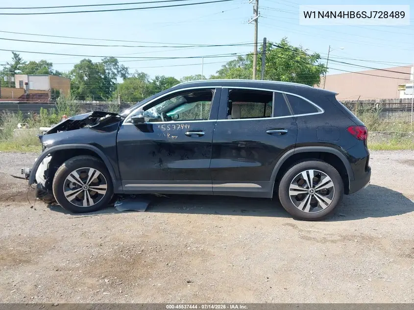2025 Mercedes-Benz Gla 250 4Matic VIN: W1N4N4HB6SJ728489 Lot: 45537444