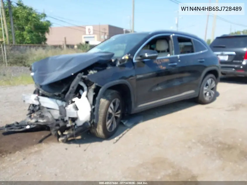 2025 Mercedes-Benz Gla 250 4Matic VIN: W1N4N4HB6SJ728489 Lot: 45537444