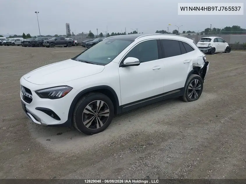 2026 Mercedes-Benz Gla 250 4Matic VIN: W1N4N4HB9TJ765537 Lot: 12629048