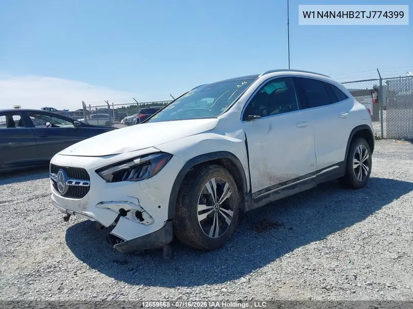 2026 Mercedes-Benz Gla 250 4Matic VIN: W1N4N4HB2TJ774399 Lot: 12659668