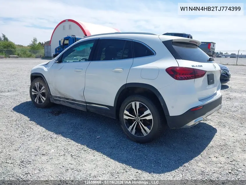 2026 Mercedes-Benz Gla 250 4Matic VIN: W1N4N4HB2TJ774399 Lot: 12659668