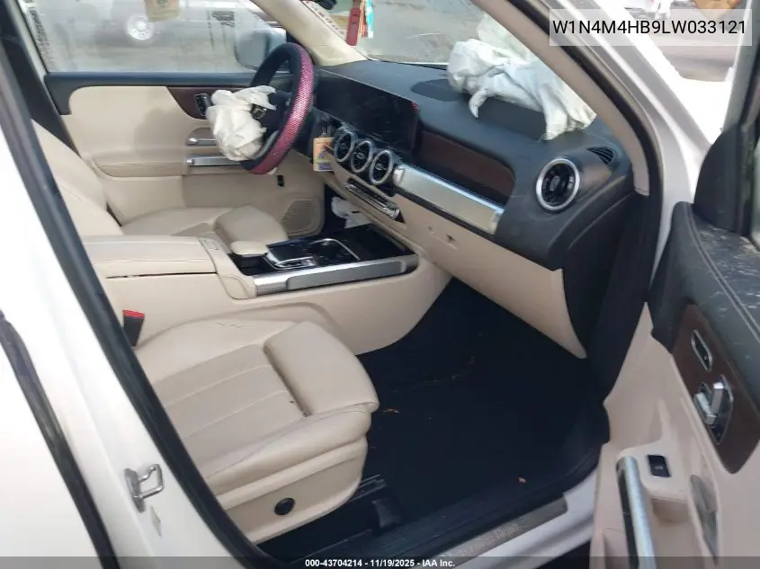 W1N4M4HB3LW033121 2020 Mercedes-Benz Glb 250 4Matic