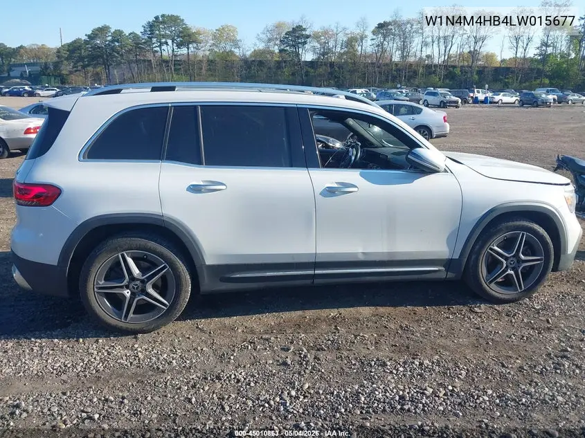 2020 Mercedes-Benz Glb 250 4Matic VIN: W1N4M4HB4LW015677 Lot: 45010863