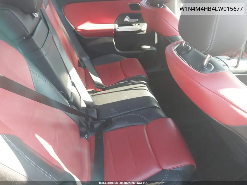 2020 Mercedes-Benz Glb 250 4Matic VIN: W1N4M4HB4LW015677 Lot: 45010863