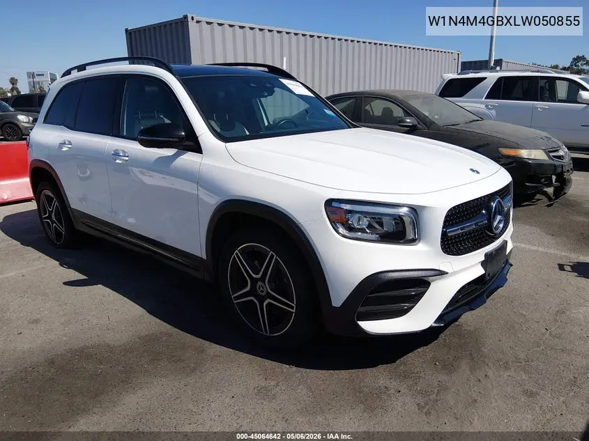 2020 Mercedes-Benz Glb 250 VIN: W1N4M4GBXLW050855 Lot: 45064642