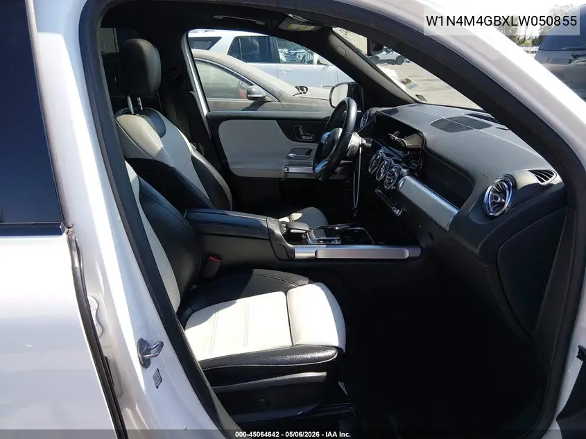 2020 Mercedes-Benz Glb 250 VIN: W1N4M4GBXLW050855 Lot: 45064642