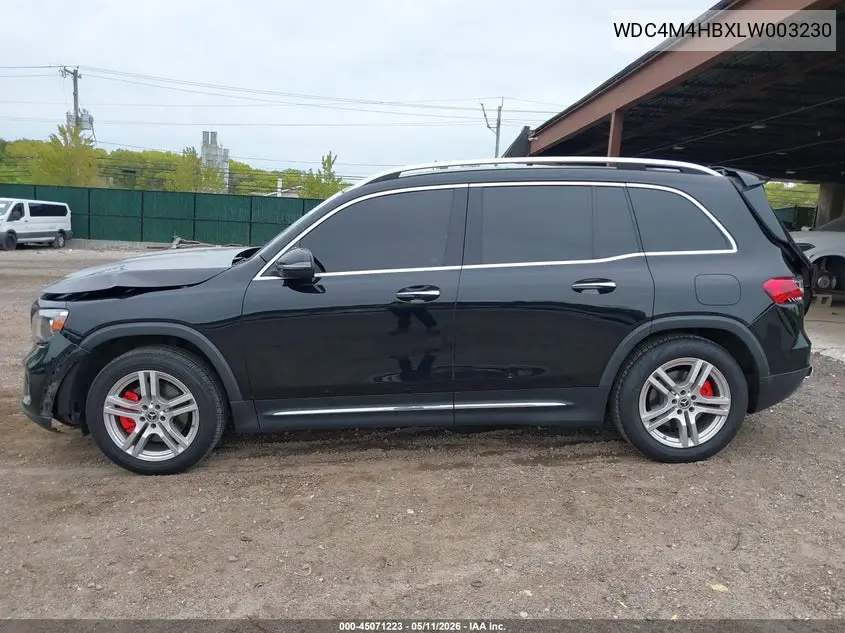 2020 Mercedes-Benz Glb 250 4Matic VIN: WDC4M4HBXLW003230 Lot: 45071223