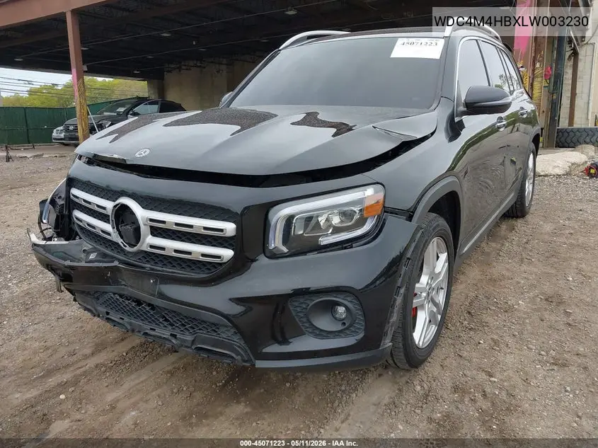 2020 Mercedes-Benz Glb 250 4Matic VIN: WDC4M4HBXLW003230 Lot: 45071223