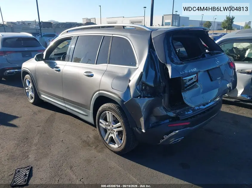 2020 Mercedes-Benz Glb 250 4Matic VIN: WDC4M4HB6LW004813 Lot: 45306704