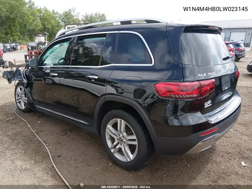 2020 Mercedes-Benz Glb 250 4Matic VIN: W1N4M4HB0LW023145 Lot: 45330511