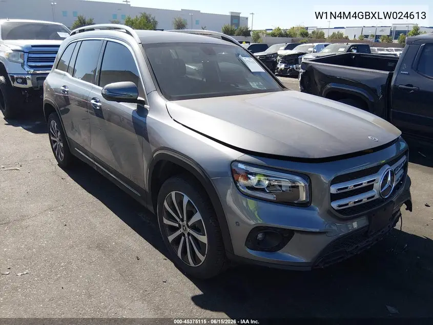 2020 Mercedes-Benz Glb 250 VIN: W1N4M4GBXLW024613 Lot: 45375115