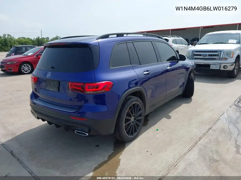 2020 Mercedes-Benz Glb 250 VIN: W1N4M4GB6LW016279 Lot: 45378122