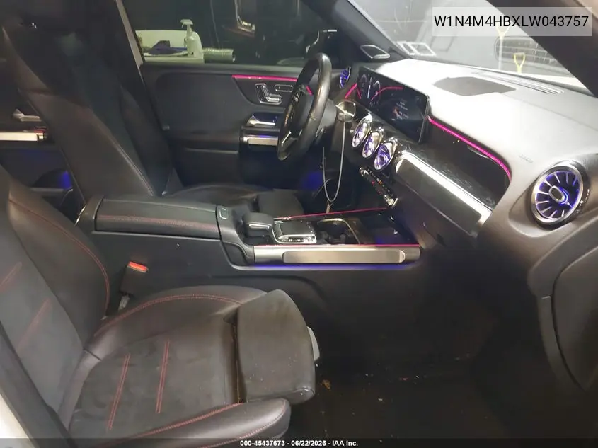 2020 Mercedes-Benz Glb 250 4Matic VIN: W1N4M4HBXLW043757 Lot: 45437673