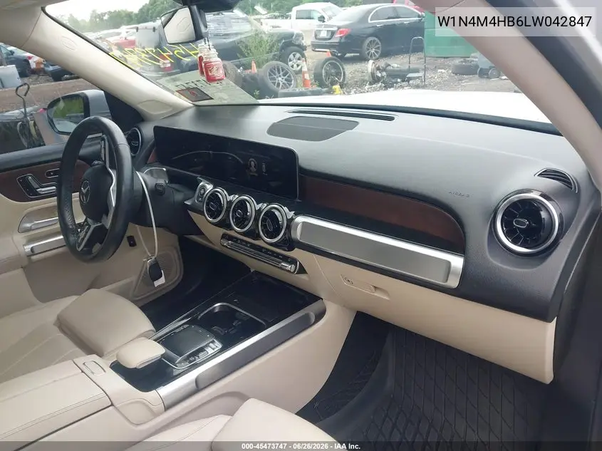 2020 Mercedes-Benz Glb 250 4Matic VIN: W1N4M4HB6LW042847 Lot: 45473747