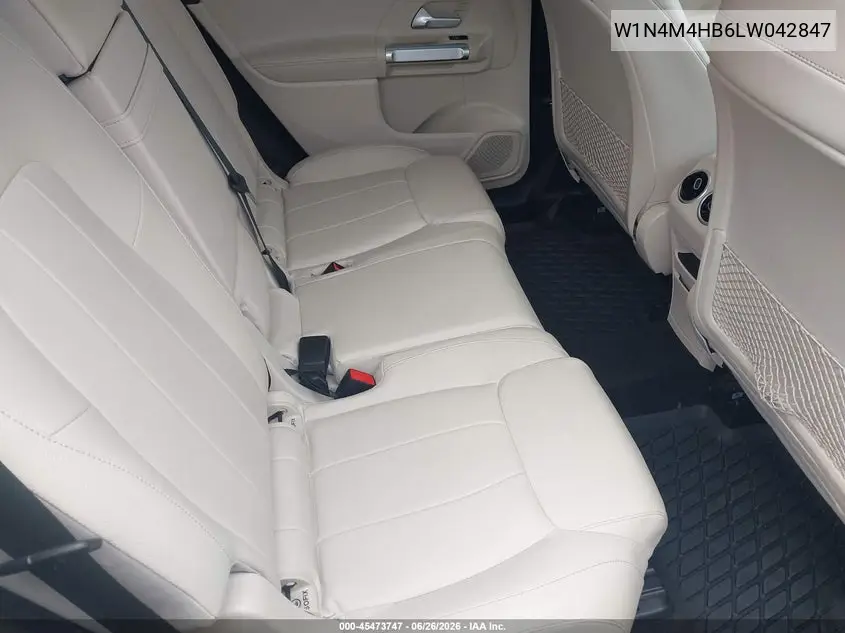 2020 Mercedes-Benz Glb 250 4Matic VIN: W1N4M4HB6LW042847 Lot: 45473747