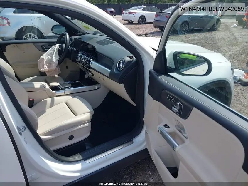 2020 Mercedes-Benz Glb 250 4Matic VIN: W1N4M4HB3LW042059 Lot: 45481573