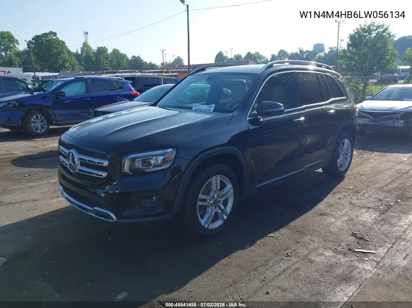 2020 Mercedes-Benz Glb 250 4Matic VIN: W1N4M4HB6LW056134 Lot: 45541458