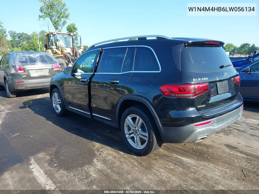 2020 Mercedes-Benz Glb 250 4Matic VIN: W1N4M4HB6LW056134 Lot: 45541458