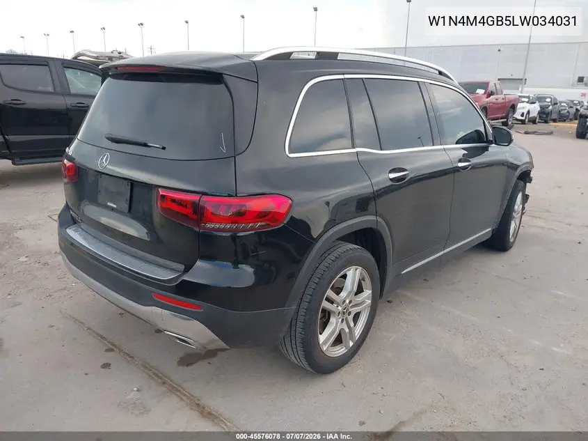 2020 Mercedes-Benz Glb 250 VIN: W1N4M4GB5LW034031 Lot: 45576078
