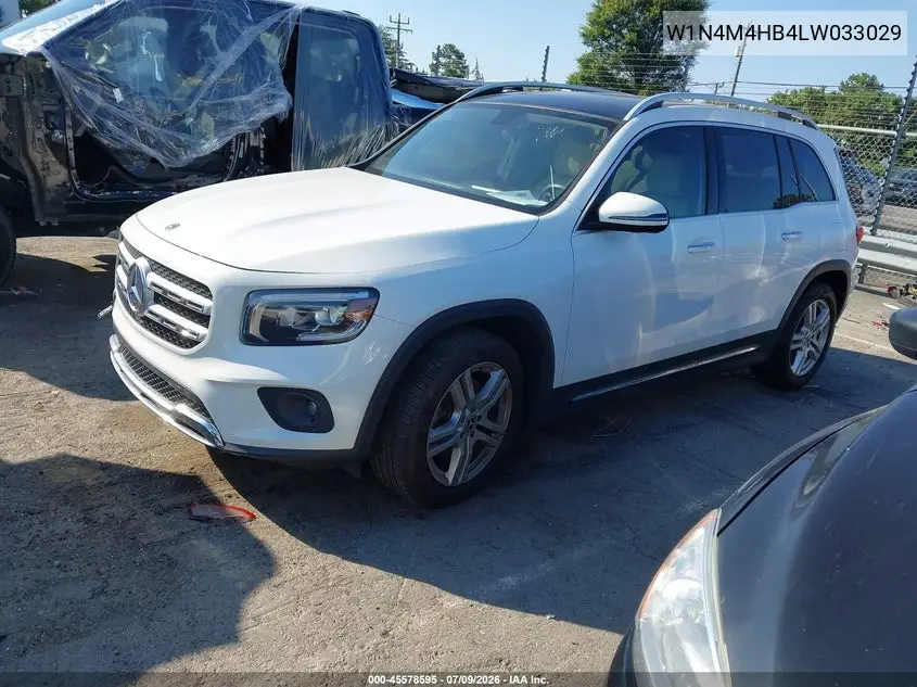 2020 Mercedes-Benz Glb 250 4Matic VIN: W1N4M4HB4LW033029 Lot: 45578595