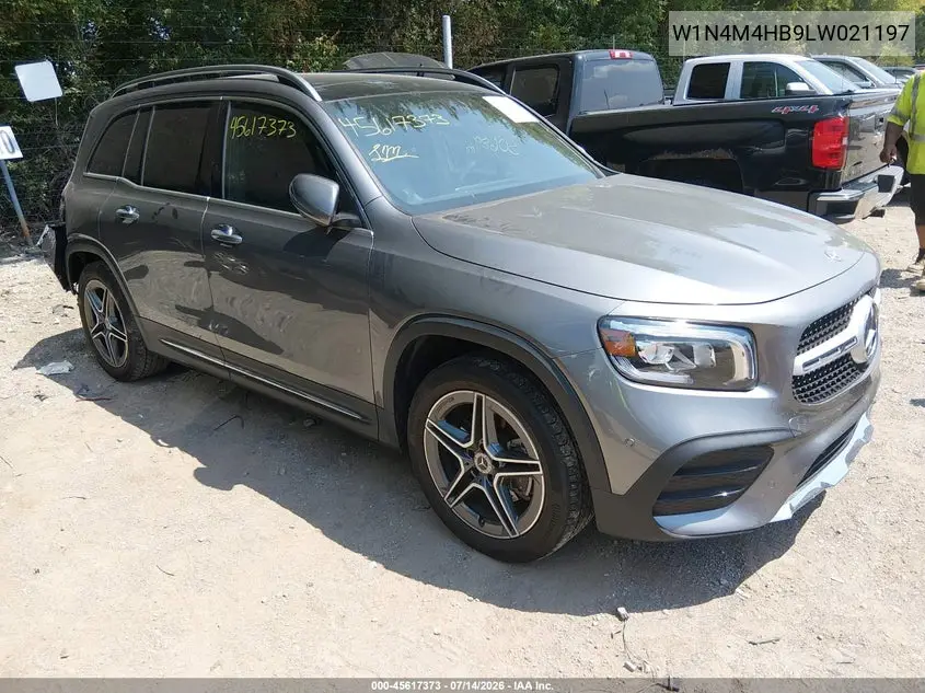 2020 Mercedes-Benz Glb 250 4Matic VIN: W1N4M4HB9LW021197 Lot: 45617373