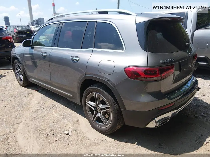 2020 Mercedes-Benz Glb 250 4Matic VIN: W1N4M4HB9LW021197 Lot: 45617373