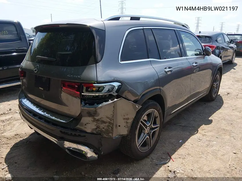 2020 Mercedes-Benz Glb 250 4Matic VIN: W1N4M4HB9LW021197 Lot: 45617373