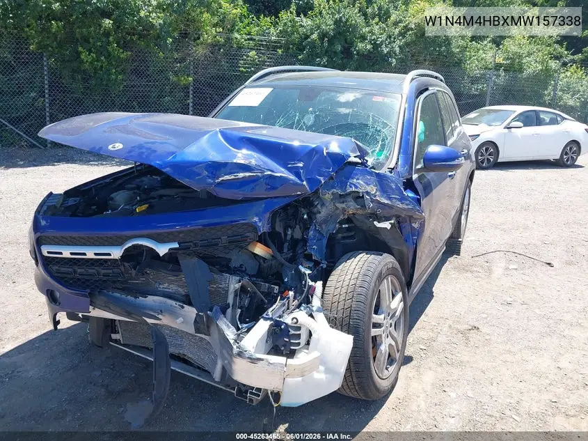 2021 Mercedes-Benz Glb 250 4Matic VIN: W1N4M4HBXMW157338 Lot: 45263465
