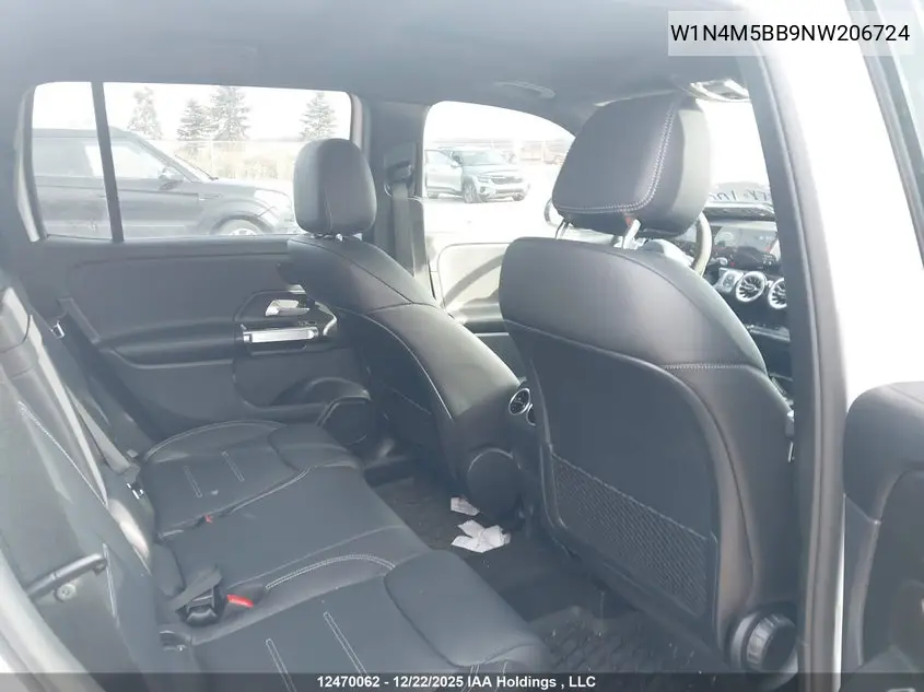 2022 Mercedes-Benz Glb Amg 35 4Matic VIN: W1N4M5BB9NW206724 Lot: 12470062