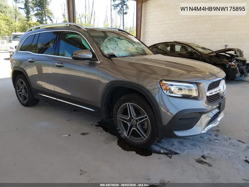 2022 Mercedes-Benz Glb 250 4Matic VIN: W1N4M4HB9NW175895 Lot: 45276229
