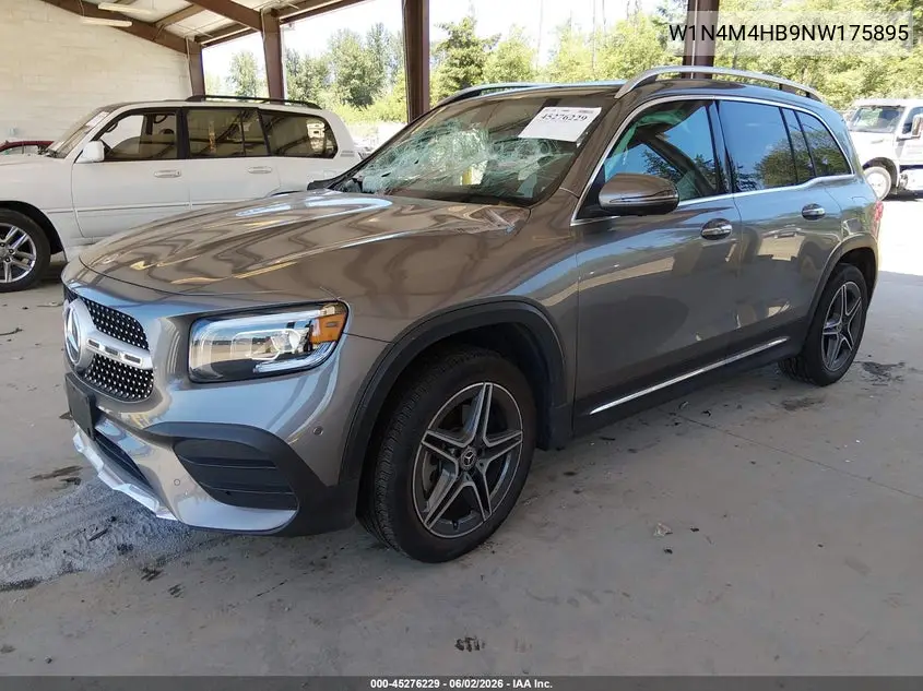 2022 Mercedes-Benz Glb 250 4Matic VIN: W1N4M4HB9NW175895 Lot: 45276229