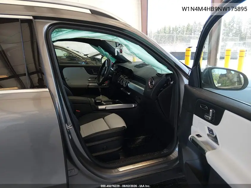 2022 Mercedes-Benz Glb 250 4Matic VIN: W1N4M4HB9NW175895 Lot: 45276229