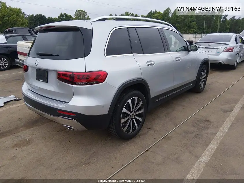 2022 Mercedes-Benz Glb 250 VIN: W1N4M4GB9NW199163 Lot: 45395081