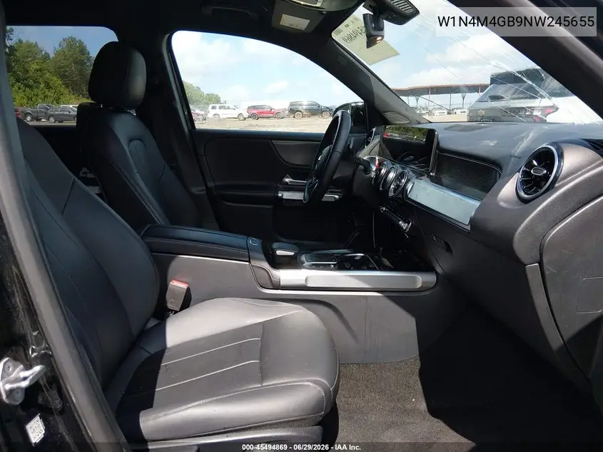2022 Mercedes-Benz Glb 250 VIN: W1N4M4GB9NW245655 Lot: 45494869