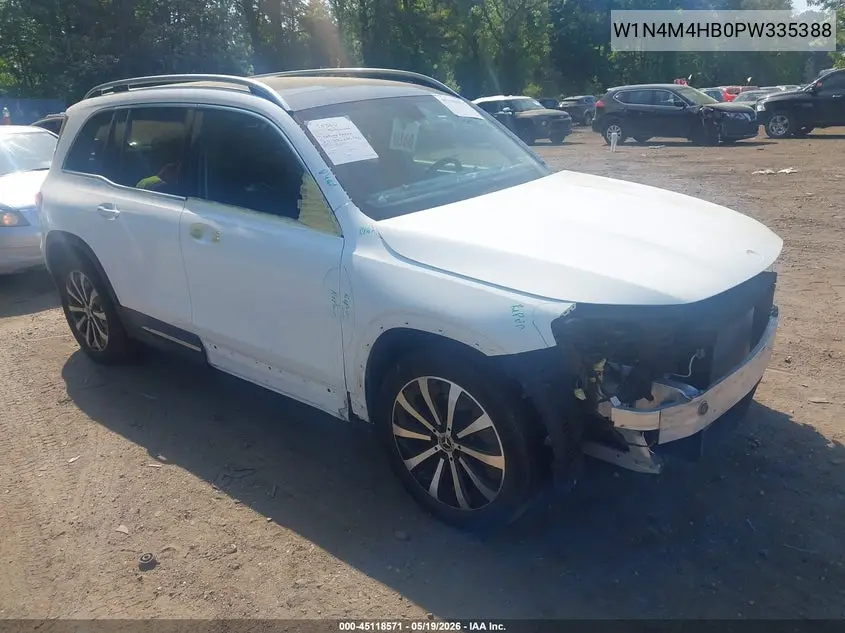 2023 Mercedes-Benz Glb 250 4Matic VIN: W1N4M4HB0PW335388 Lot: 45118571
